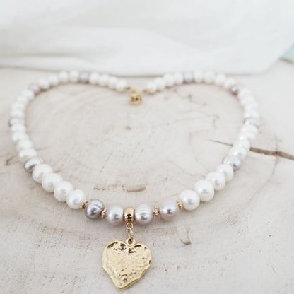 Handmade Pearl Necklace – Natural Freshwater Pearl