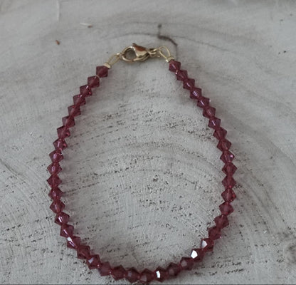 Fucia Preciosa Crystal Bracelet – Stainless Steel Clasp